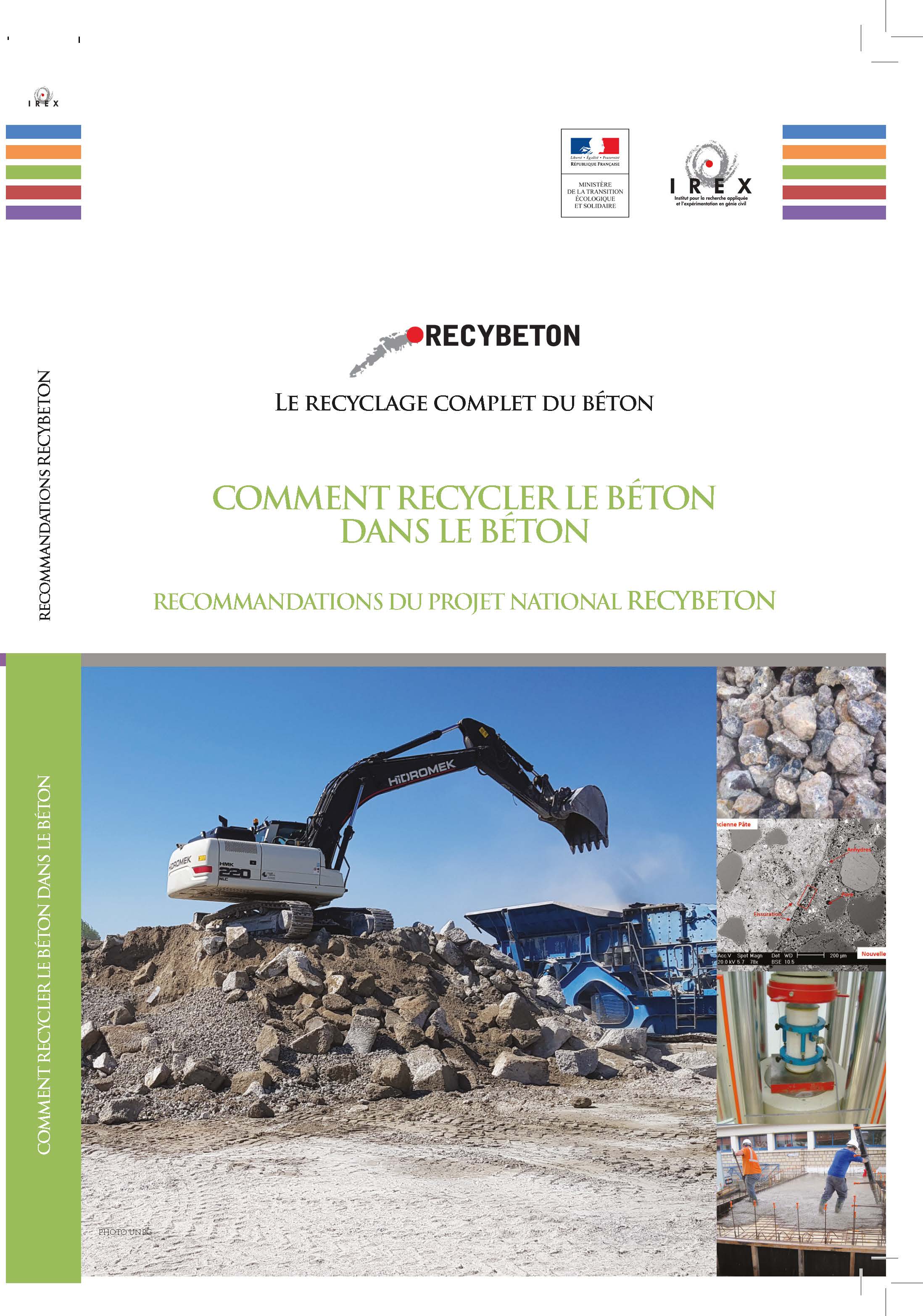 Publication des recommandations RECYBETON "Comment recycler le béton dans le béton"